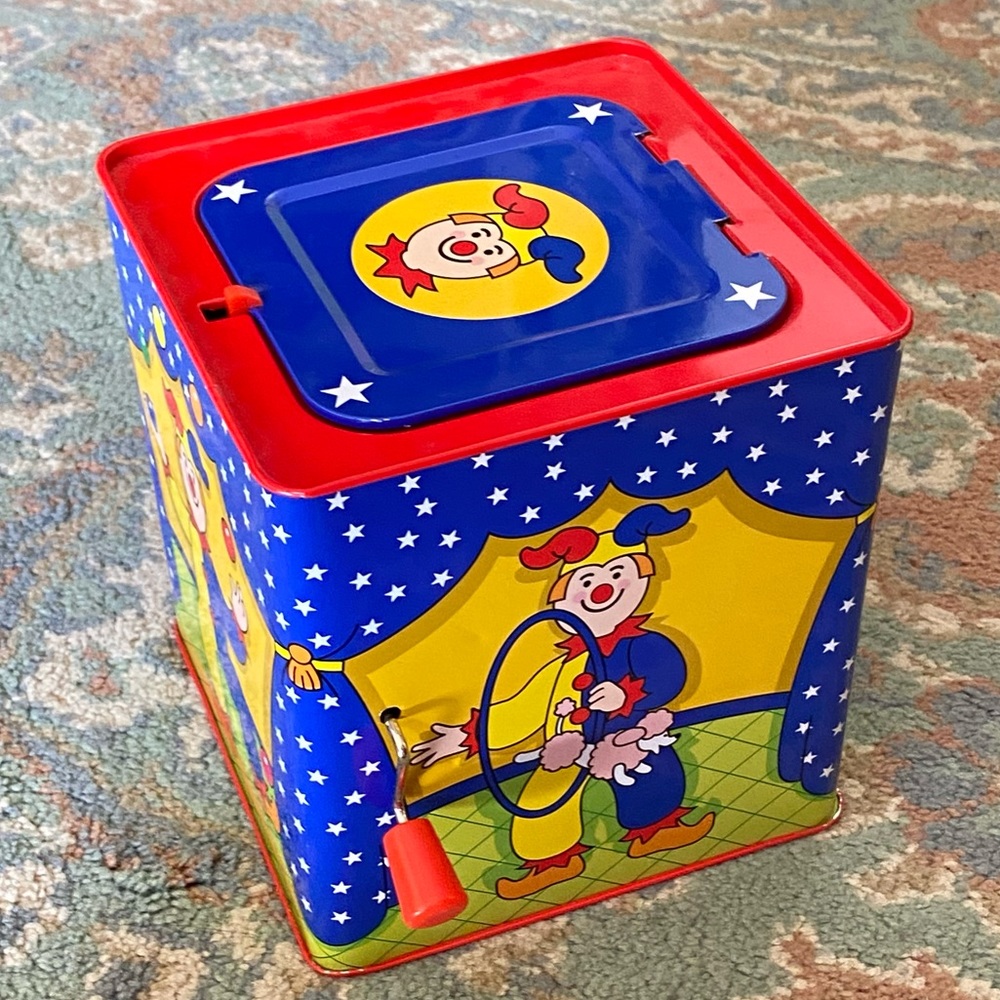 SCHYLLING Jester Jack-in-the-box Legacy Toy retro classic vintage look